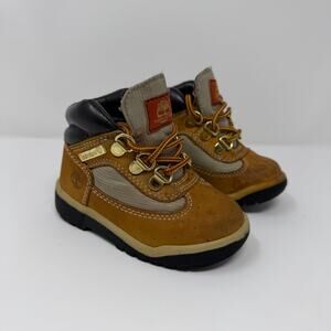 Vintage Timberland Toddler Hiking Boots Wheat Size 6M